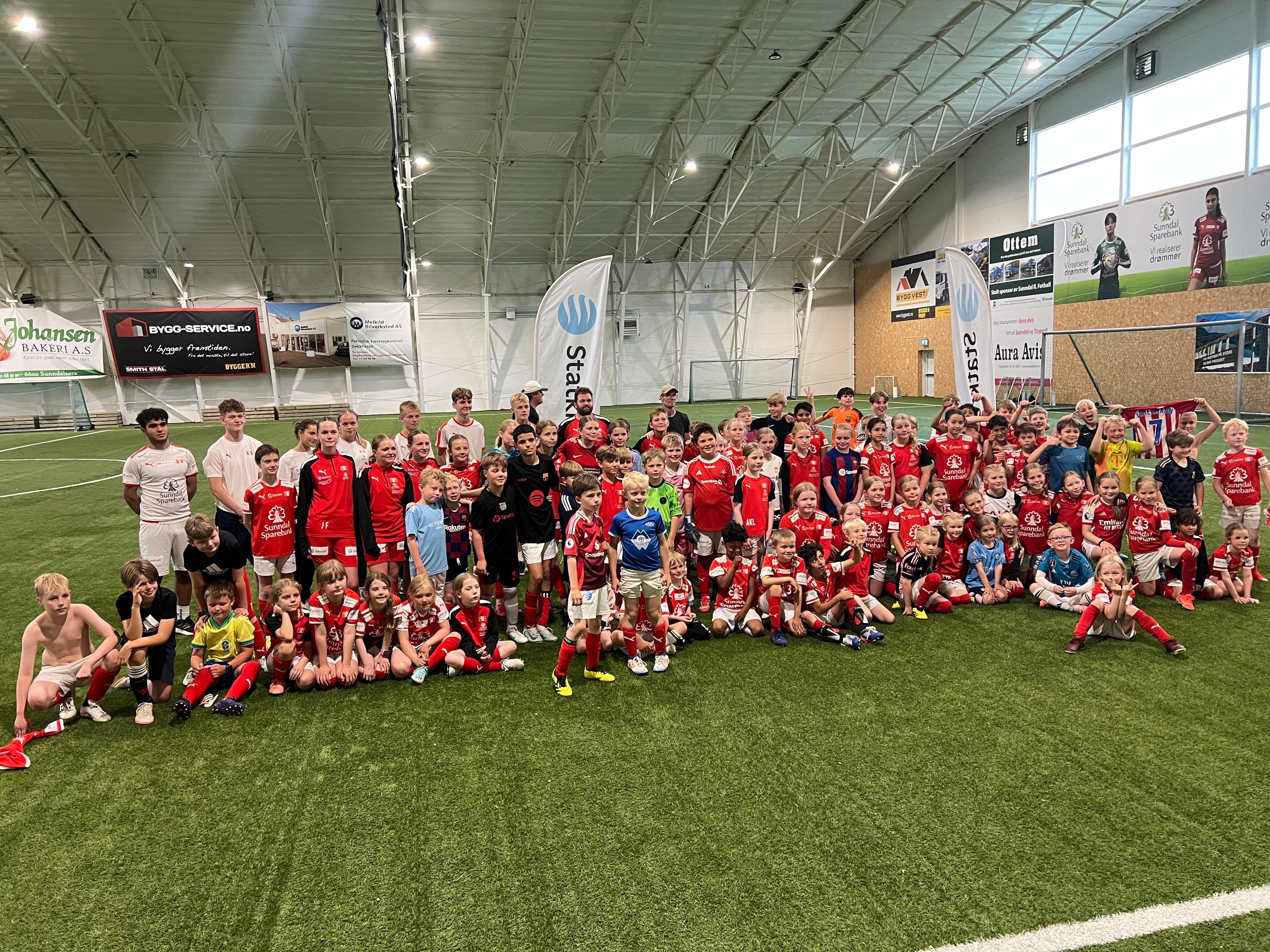 Statkraft Sommerfotballskole ble en suksess